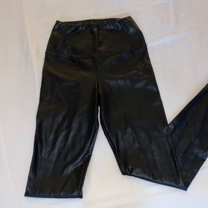Leather leggings closet staple